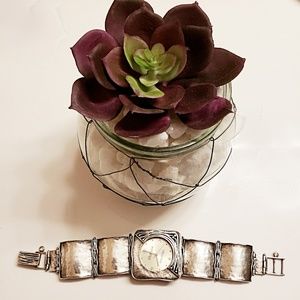 Retired sterling silver Silpada watch
